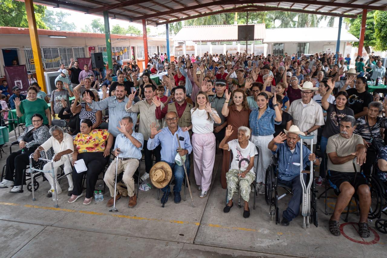 Ana Miriam Ramos lleva Jornada de Salud y Servicios a El Tamarindo, Culiacán