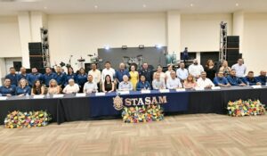 Stasam celebra 48 años en Mazatlán, Sinaloa; dirigencia reafirma defensa de derechos laborales