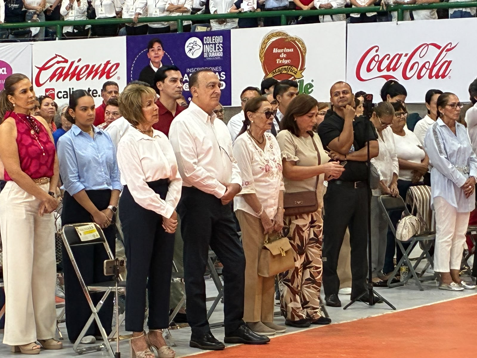 Antonio Menéndez en la misa del nuncio apostólico en Los Mochis