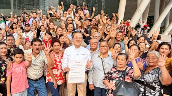 Se registra Antonio Menéndez por la Coordinación de Defensa de la 4T en Ahome