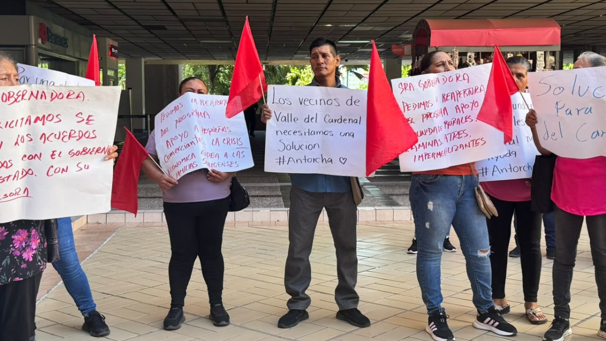 antorchistas exigen cumplir acuerdos de vivienda y obras establecidos durante el interinato de yeraldine bonilla palacio