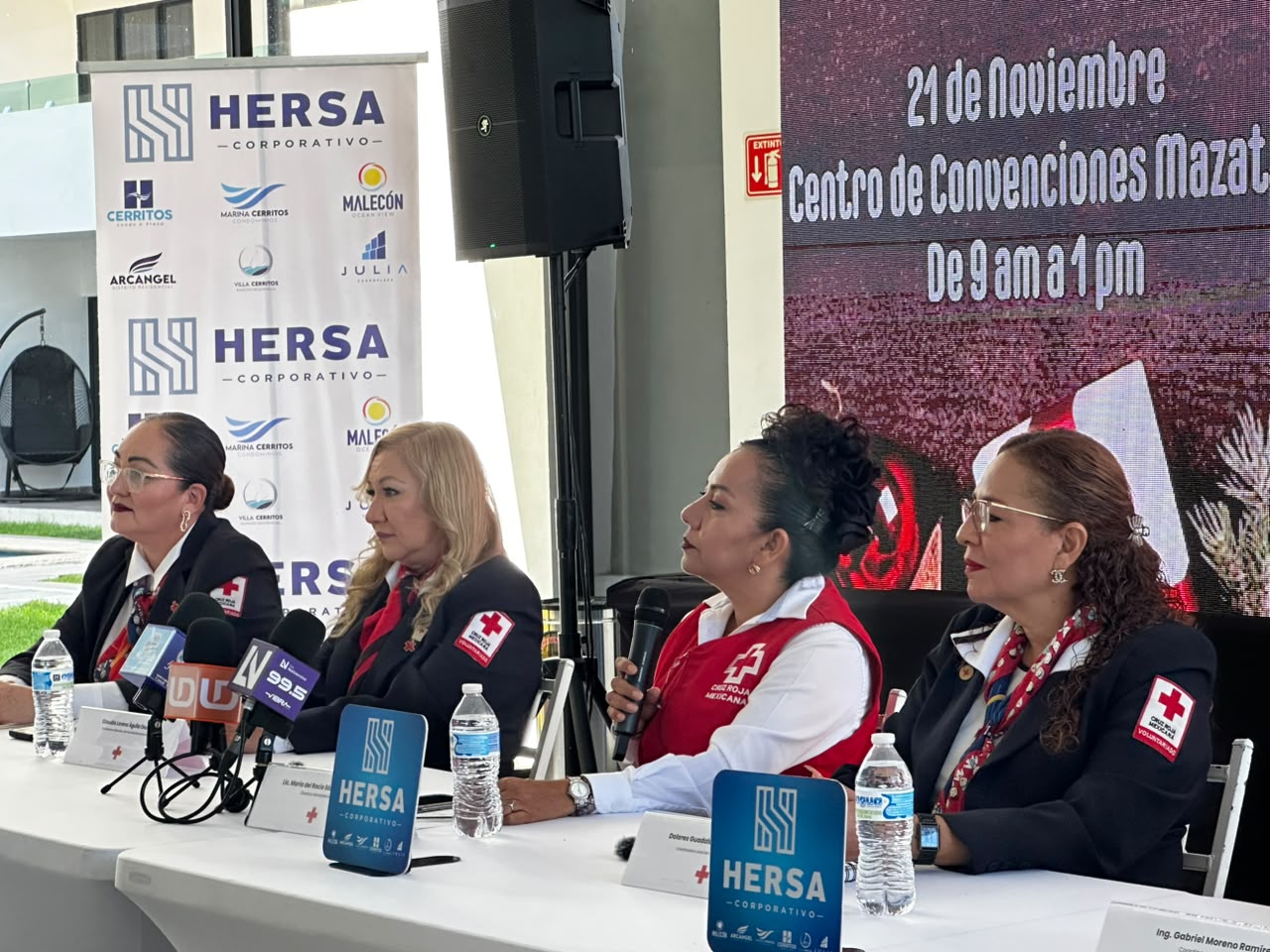 Anuncian desayuno prenavideño de Cruz Roja Mazatlán