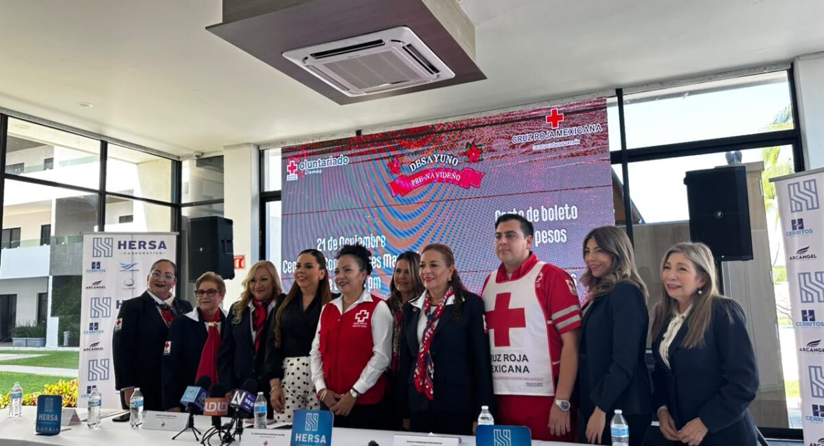 ¡Desayuno, música y solidaridad! Cruz Roja Mazatlán, Sinaloa, prepara su fiesta prenavideña para recaudar fondos