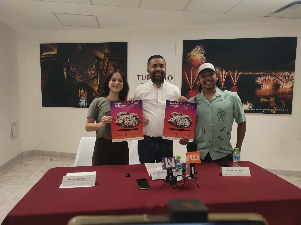 Anuncian el evento Trópico Escénico en Mazatlán