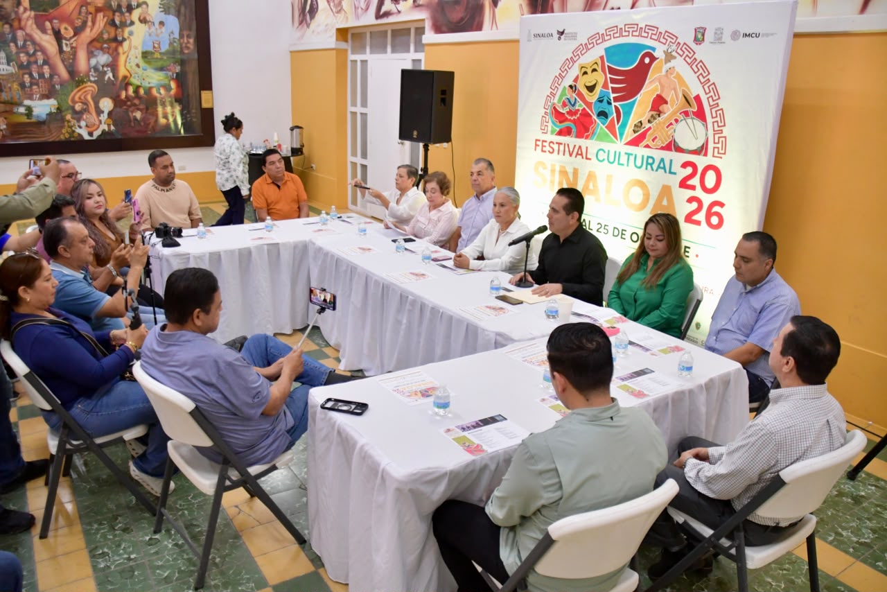 Anuncian el Festival Cultural Sinaloa 2026 en Salvador Alvarado