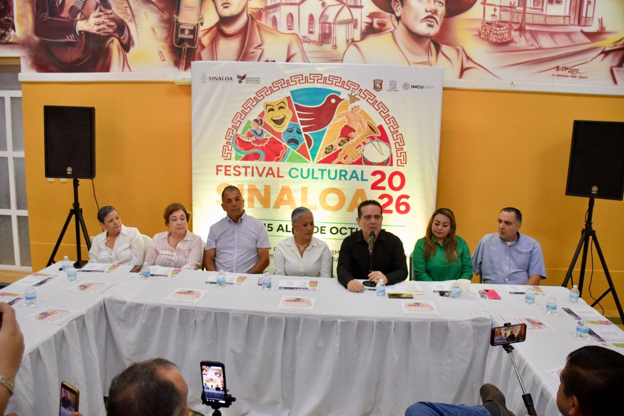 Anuncian el Festival Cultural Sinaloa 2026 en Salvador Alvarado