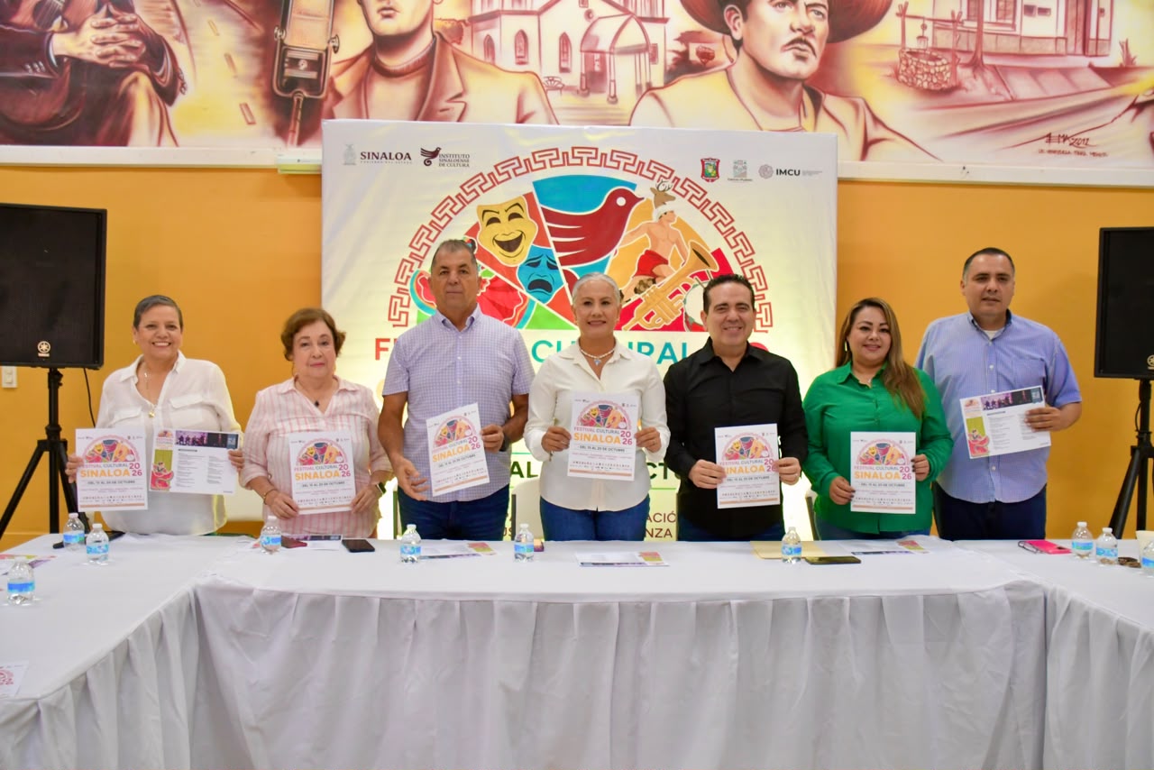 Anuncian el Festival Cultural Sinaloa 2026 en Salvador Alvarado