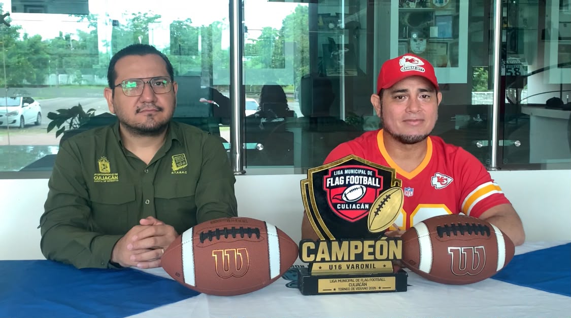 Anuncian el Torneo de Otoño de la Liga Municipal de Flag Football en Culiacán