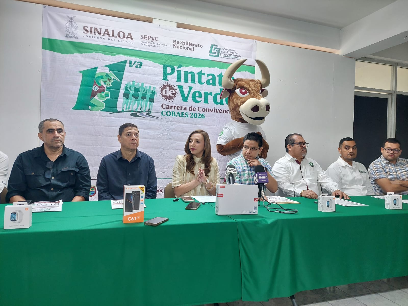 Anuncian la carrera Píntate Verde en Guamúchil