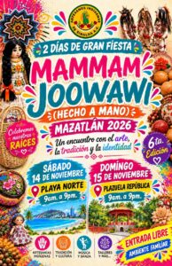 Sexto Encuentro Artesanal "Mammam Joowawi" en Mazatlán