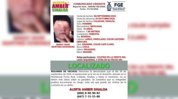 Liberan con vida a Sergio Yahir, hijo de hombre “levantado” y asesinado y hermano reo muerto en el penal de Culiacán