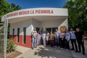 Entregan dos dispensarios médicos equipados en comunidades de San Rafael