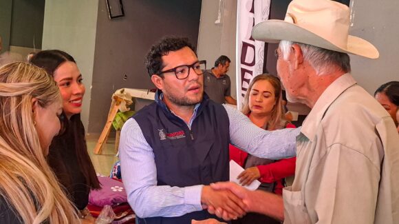 Entrega Sebides apoyos humanitarios a más de 70 familias desplazadas de la comunidad de Ayuné, Culiacán