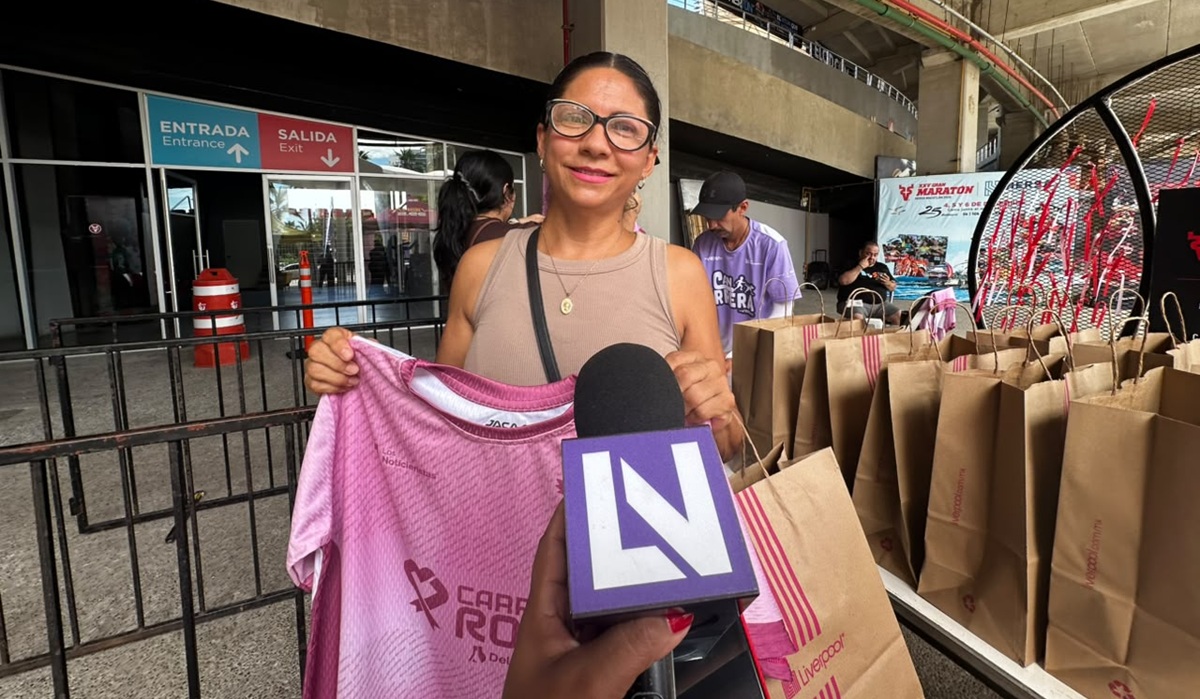 Arely Meléndez Casas, homenajeada en la Carrera Rosa 2026