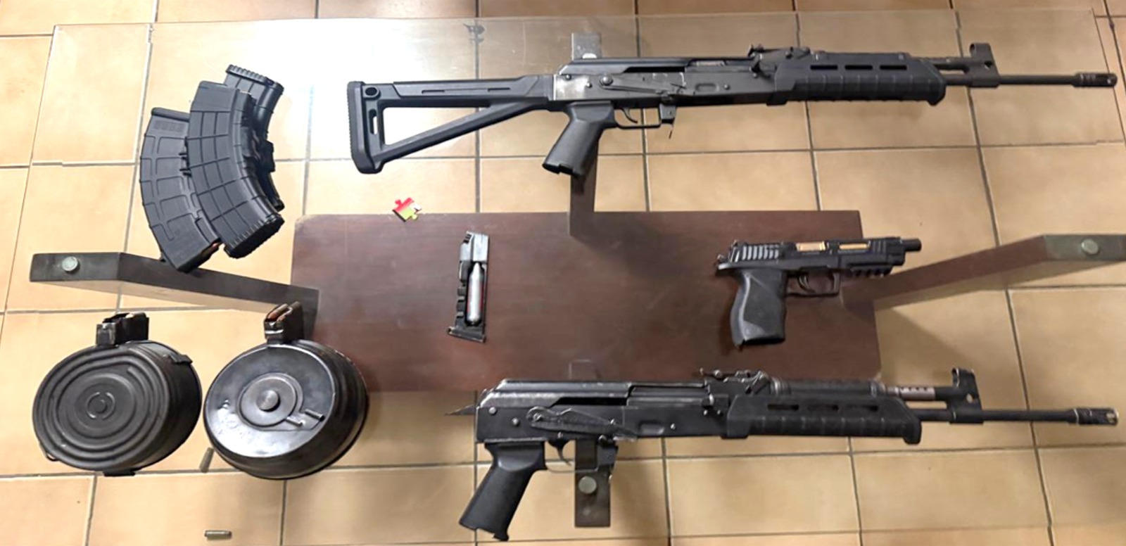 Armas asegurada en Mazatlán