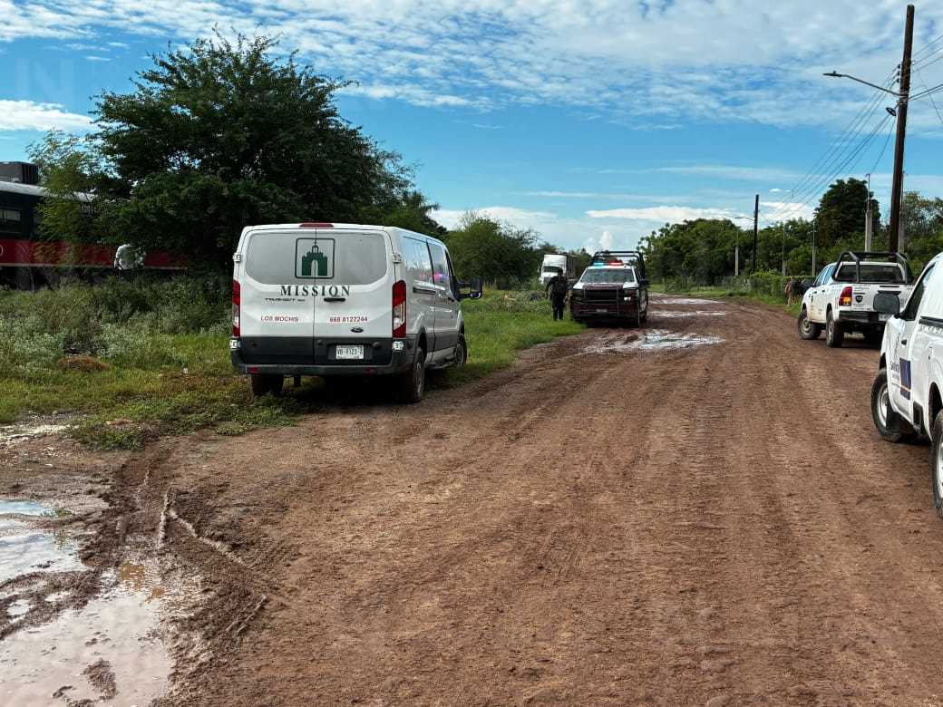 Joven pierde la vida luego de ser arrollado por el tren en La Arrocera, Ahome