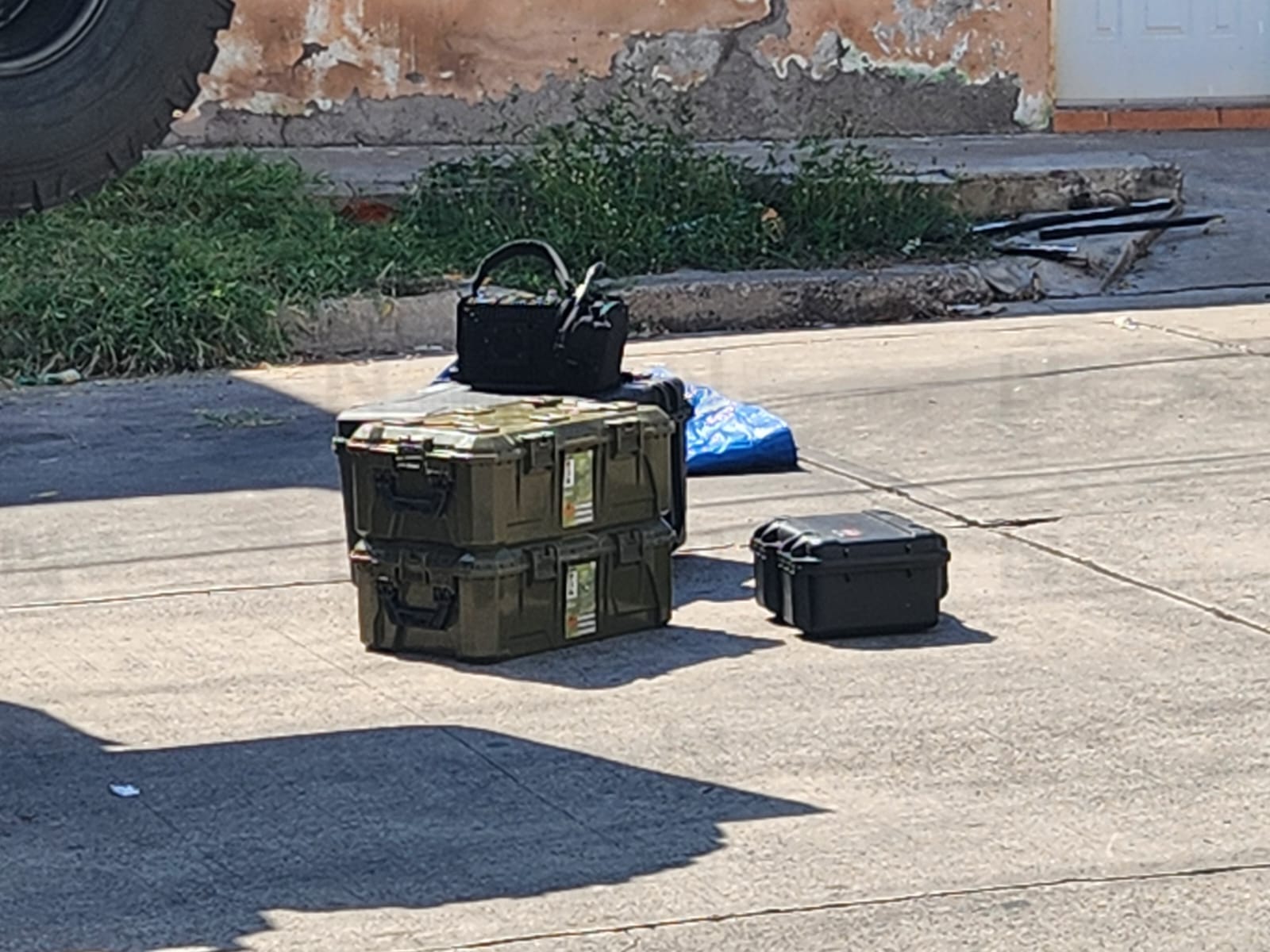 Artefactos explosivos entre lo asegurado en casa de Los Pinos en Culiacán