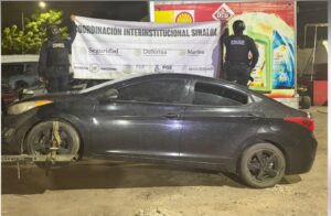 Asegurado tras persecución en Lomas del Ébano de Mazatlán