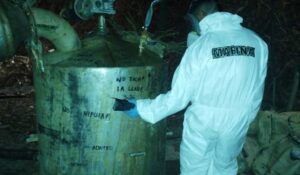 Marina asegura más de 1.3 toneladas de ‘meta’ y desmantela ‘narcolaboratorio’, en Durango