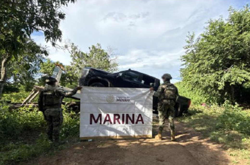 Marina realiza aseguramiento en el sur de Sinaloa