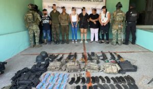 Marina detiene a 51 presuntos infractores y asegura 145 armas en Mazatlán, Sinaloa, en Operación Sable