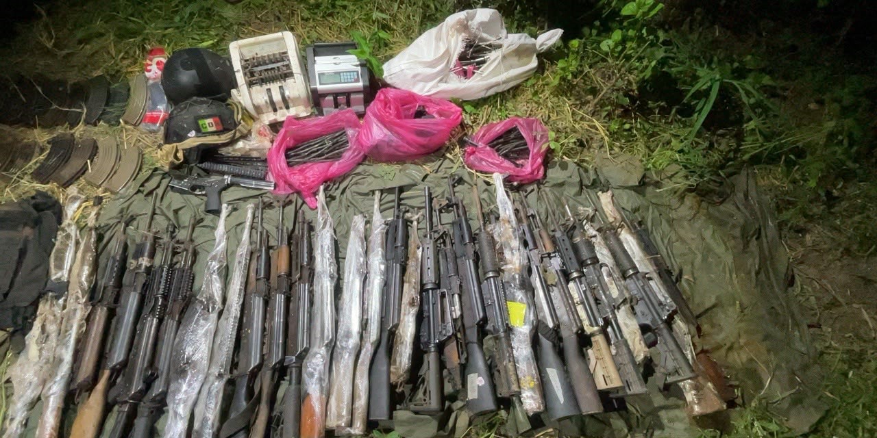 Marina detiene a 51 presuntos infractores y asegura 145 armas en Mazatlán