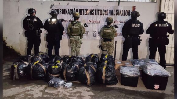 Mariguana hasta en frituras, golosinas y chocolates: aseguran cargadores y cartuchos en Mazatlán, Sinaloa
