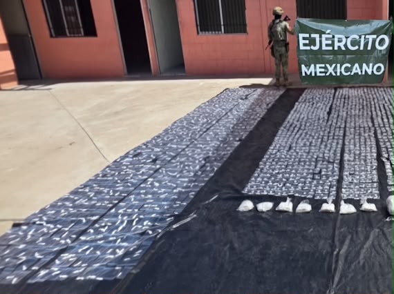 Aseguran metanfetamina, dosis de cocaína en El Rosario