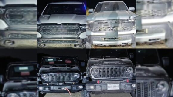 Aseguran cuatro camionetas con reporte de robo en Estados Unidos tras enfrentamiento en Guasave, Sinaloa
