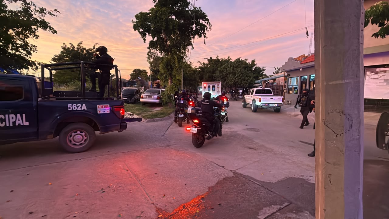 Asesinan a balazos a un hombre en Santa Fe, en Mazatlán