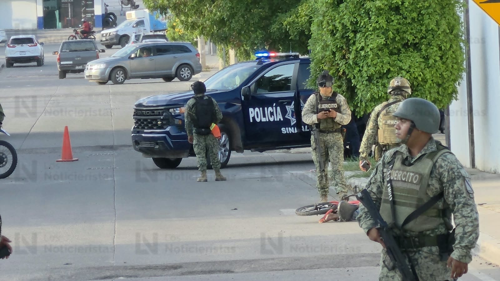 Ataque a balazos en la Antonio Nakayama de Barrancos