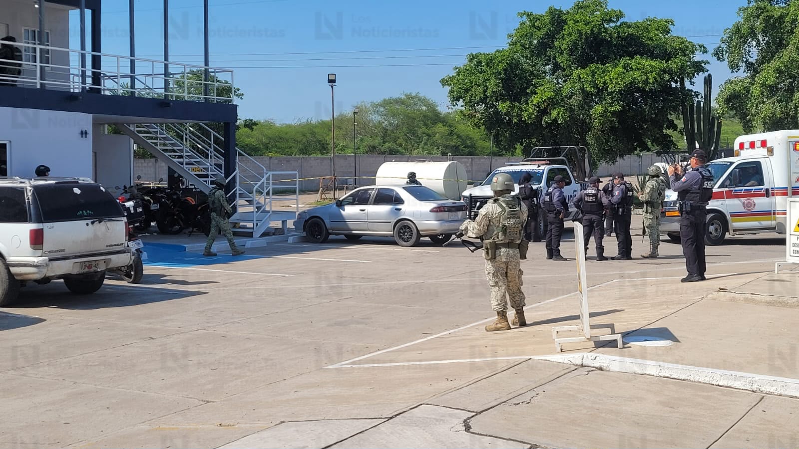 Ataque armado en gasolinera al sur de Mazatlán