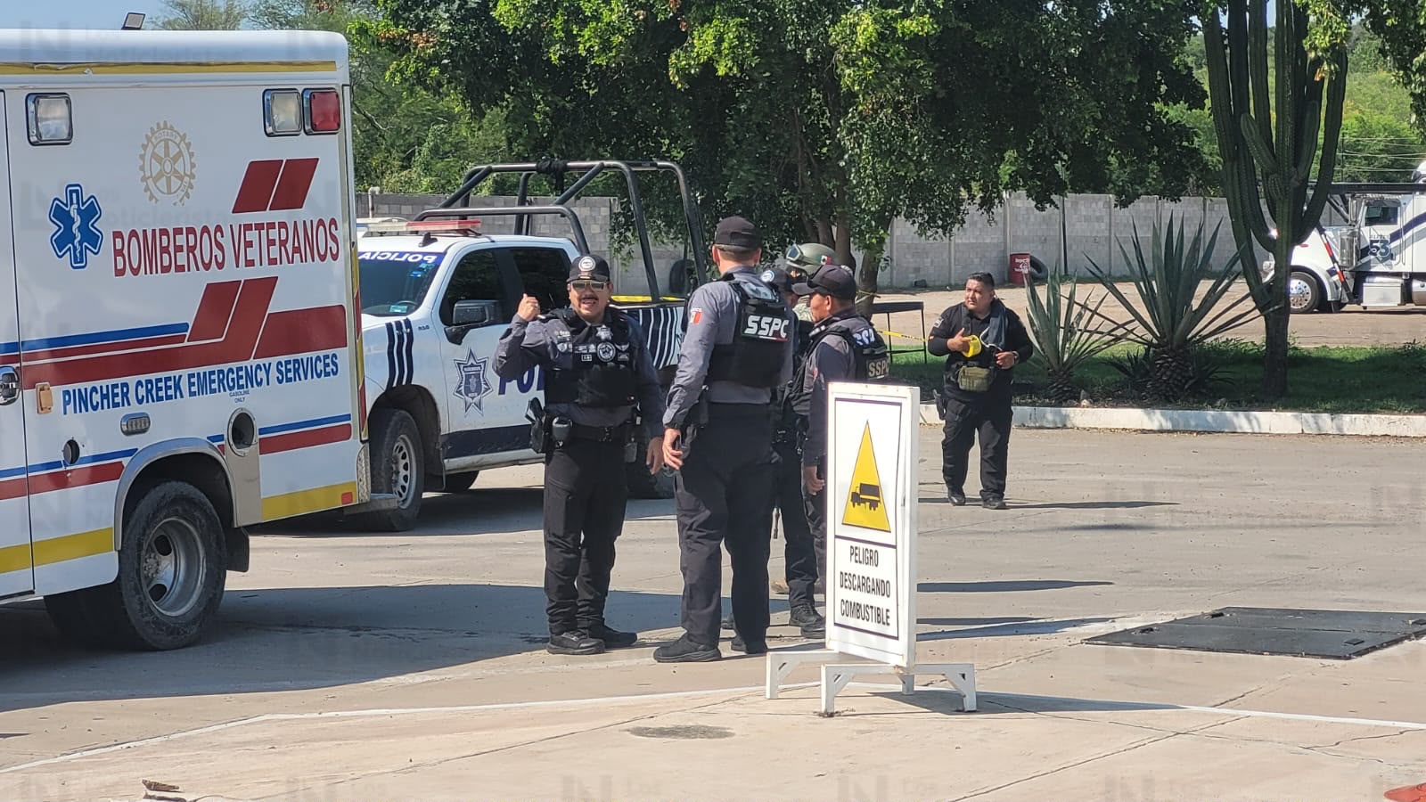 Ataque armado en gasolinera al sur de Mazatlán