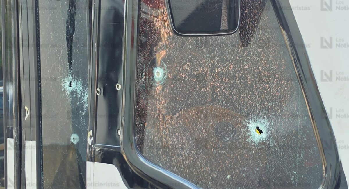 Reportan estable al chofer herido, tras ataque a camión en Culiacán; pasajeros resultaron ilesos: Vialidad y Transportes