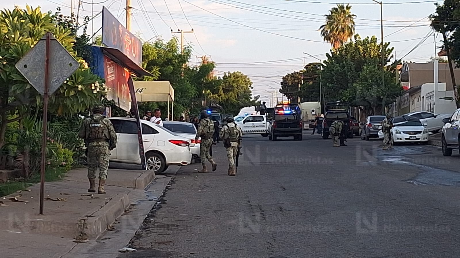 Ataque a balazos en la Díaz Ordaz de Culiacán