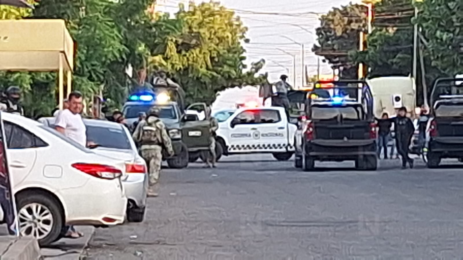 Ataque a balazos en la Díaz Ordaz de Culiacán