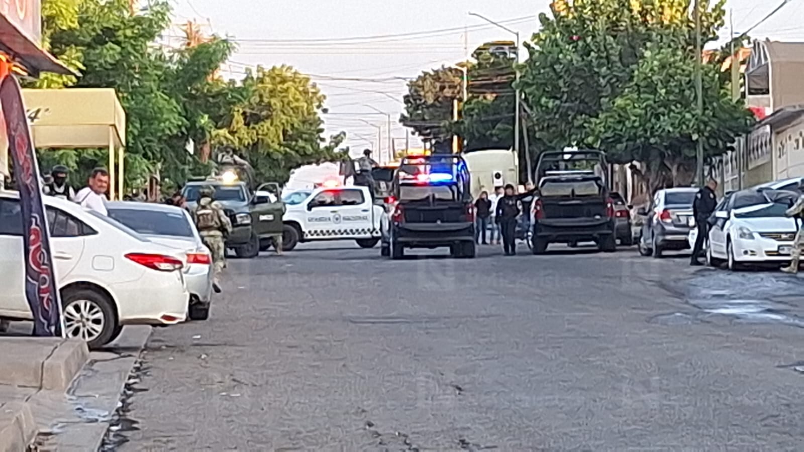 Ataque a balazos en la Díaz Ordaz de Culiacán