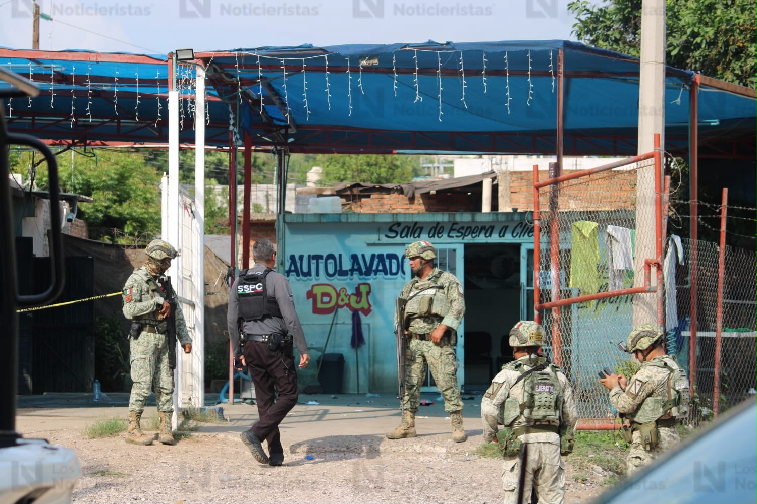 Ataque armado en autolavado de la Flores Magón, en Mazatlán