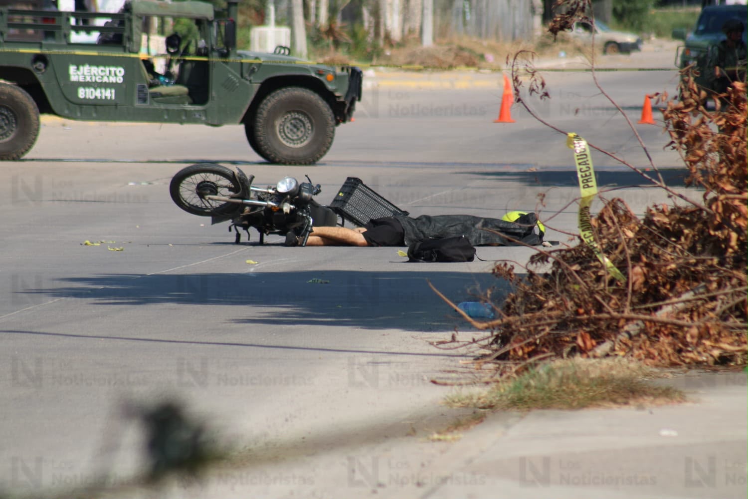 Ataque armado en La Foresta deja sin vida a un motociclista en Mazatlán