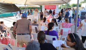 Atienden a 56 vecinos y reciben 75 solicitudes durante jornada de Contigo Mazatlán en Quinta Chapalita