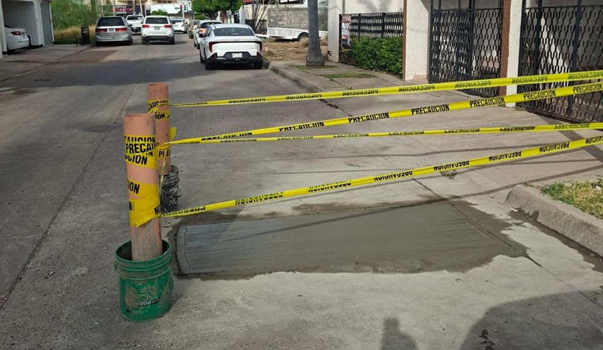 Reposición de losas en Los Mochis