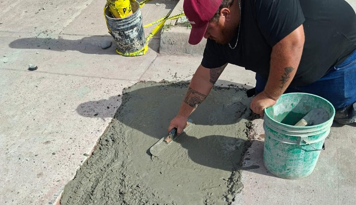 Reposición de losas en Los Mochis