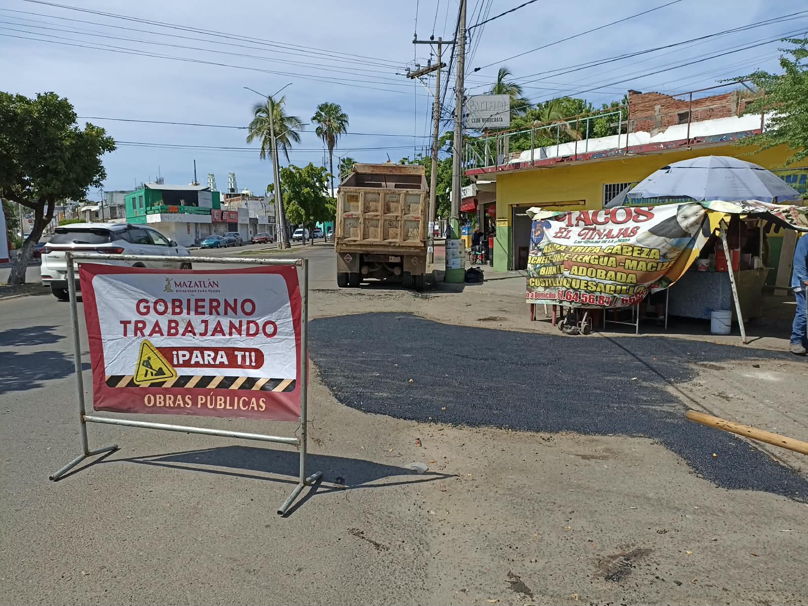 Bacheo en Mazatlán