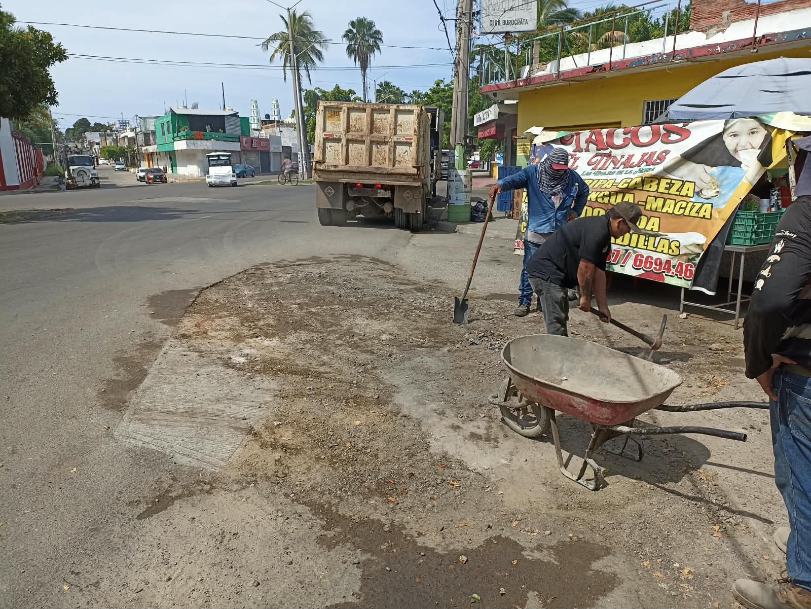 Bacheo en Mazatlán