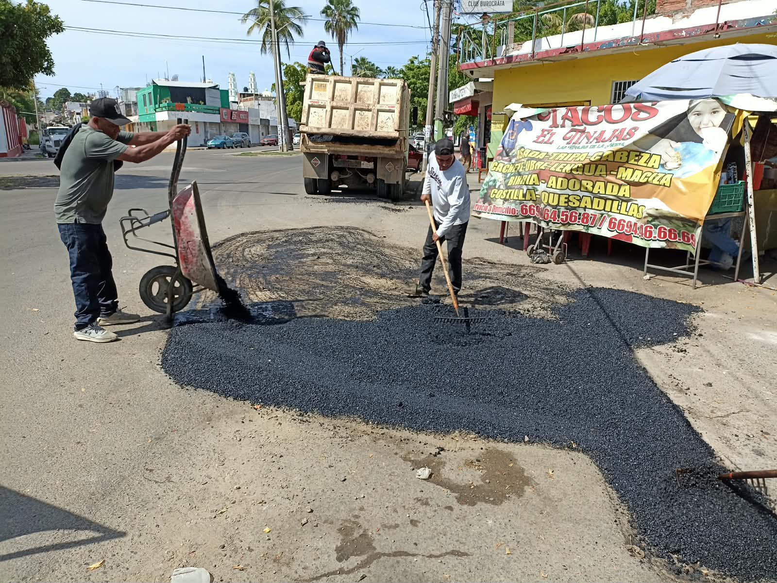 Bacheo en Mazatlán