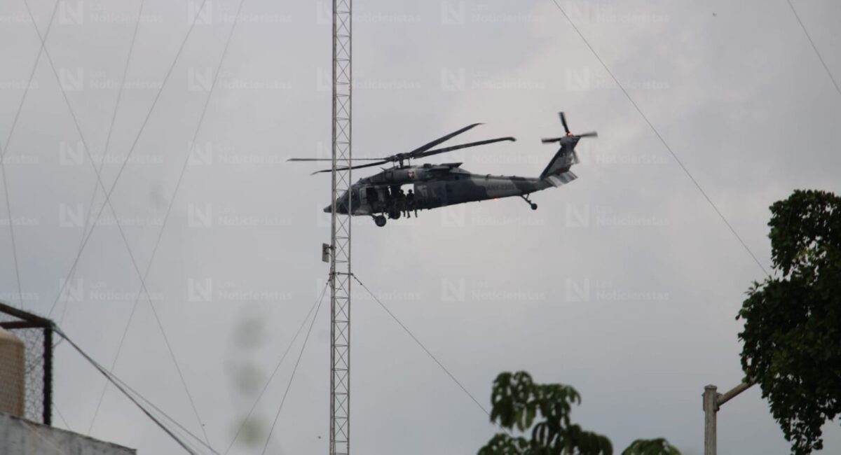 Hay balazos en el penal de El Castillo en Mazatlán; entran ambulancias y sobrevuela un helicóptero