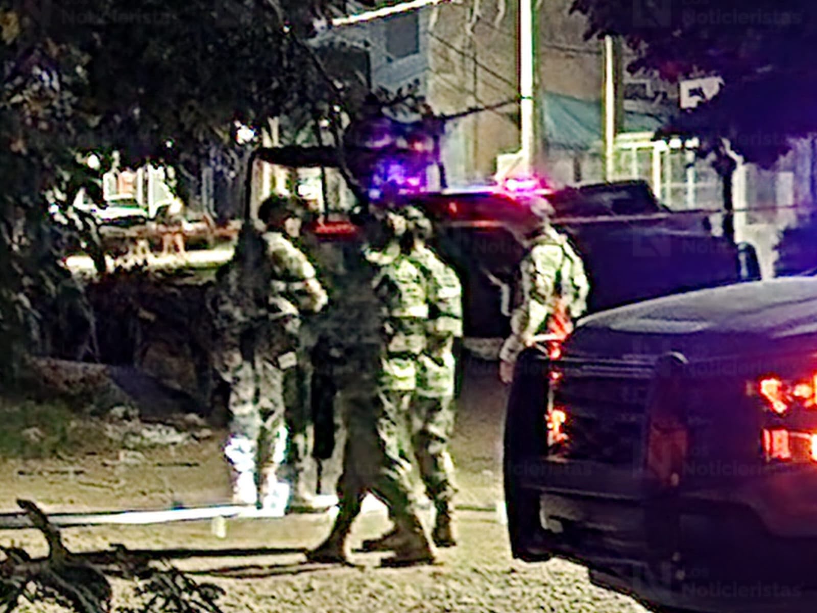Balean abarrote en la colonia Adolfo López Mateos, en Culiacán