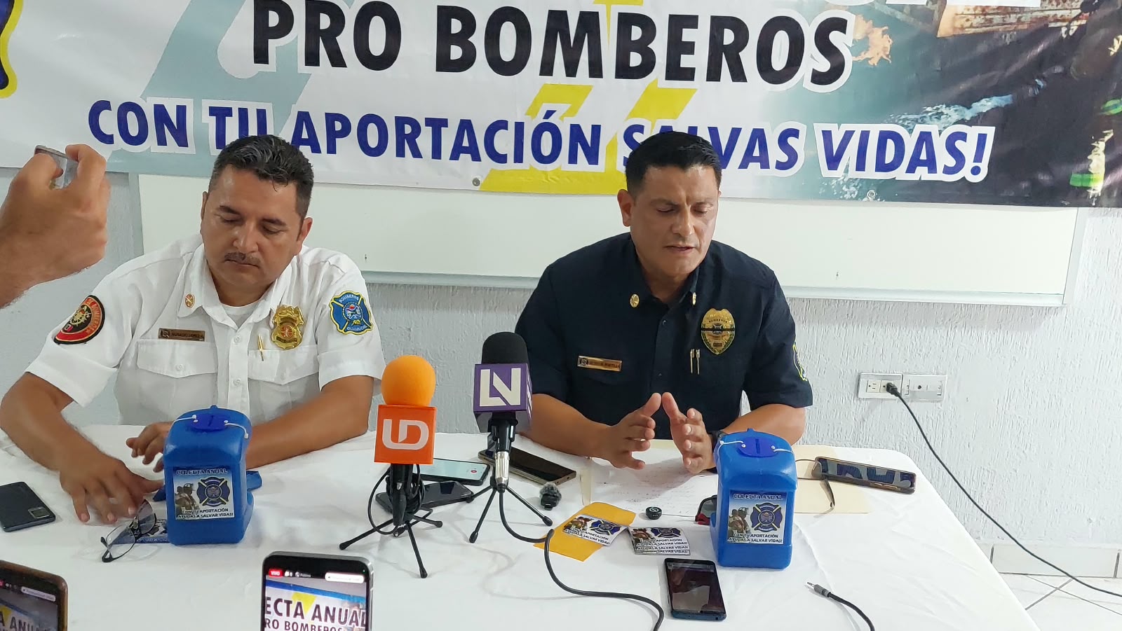 Bomberos de Guamúchil inician su colecta anual