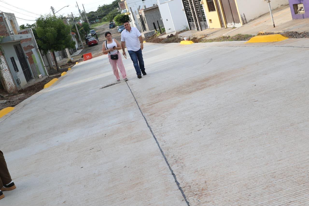 Calle pavimentada