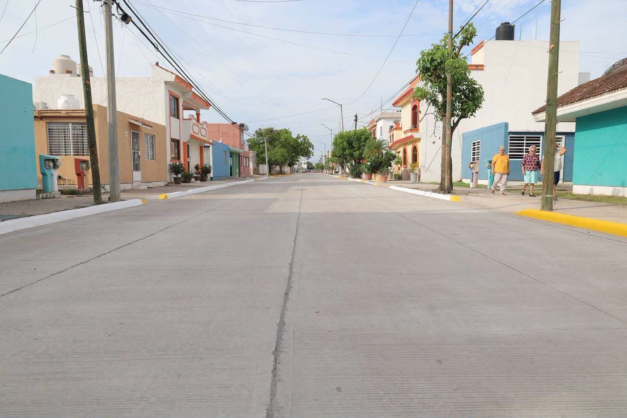 Calle pavimentada